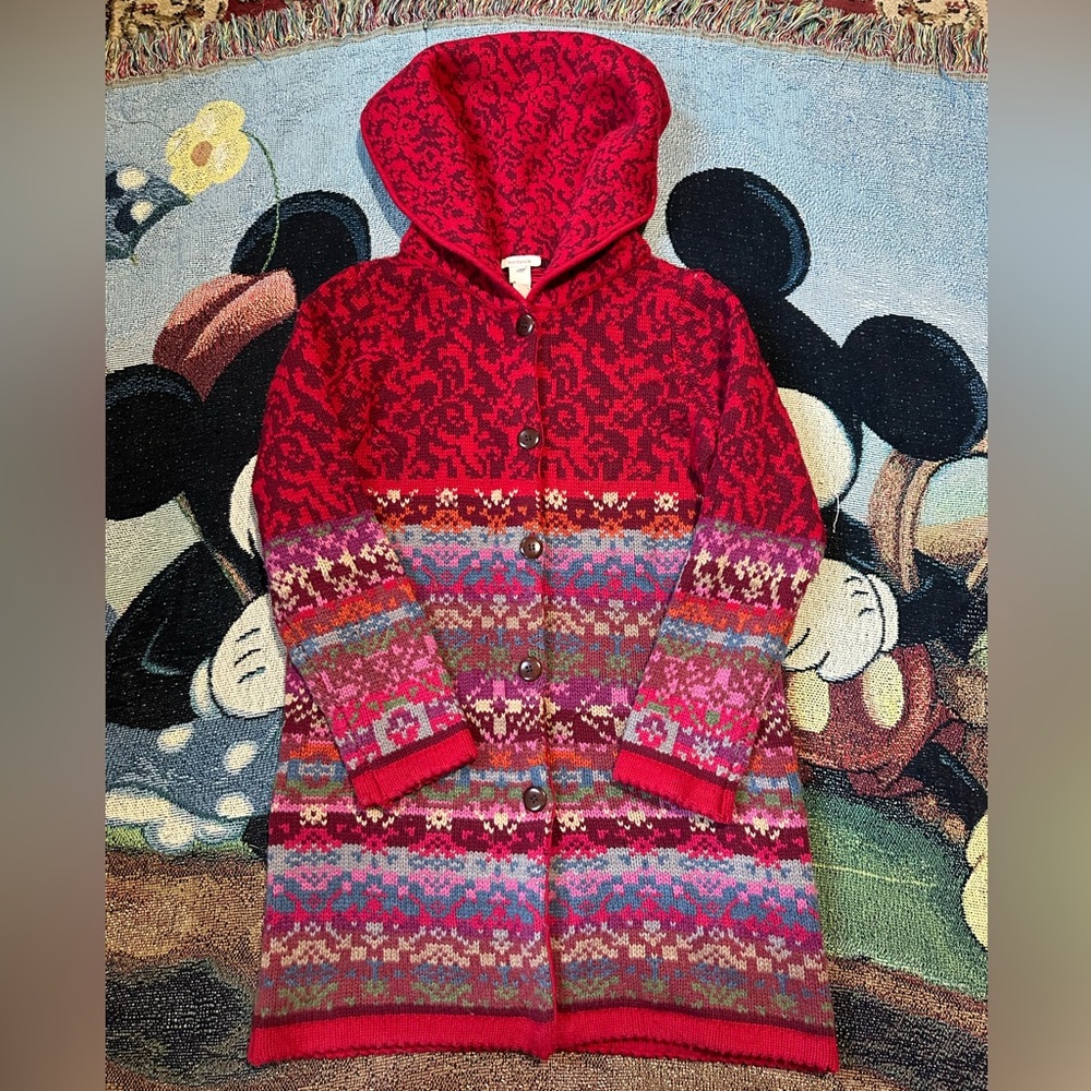 Sundance Copenhagen Lambswool Long Cardigan Sweater